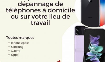 Réparation et dépannage de téléphones dans le Vaucluse (84) aux alentour de Carpentras et Cavaillon